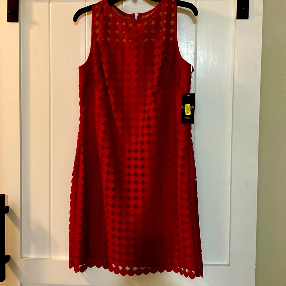 Ralph Lauren Red mini dress